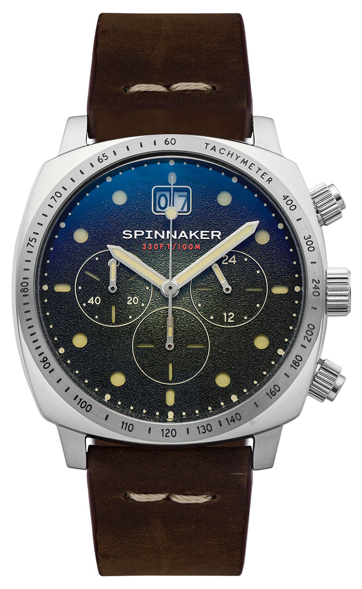 Spinnaker Hull Pine Green Chronograph SP-5068-02