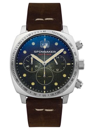 Spinnaker Hull Pine Green Chronograph SP-5068-02