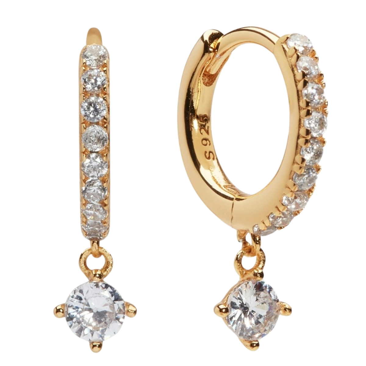 Sparv Sweet Dreams örhängen guldfärgade 1690101