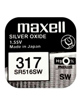 Maxell SR516SW silveroxidbatteri 317