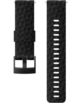 Suunto Spartan Sport, Suunto 7, Suunto 9 Explore 1 Black silikonarmband 24 mm SS050221000