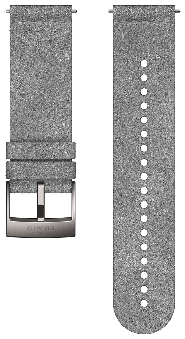 Suunto Spartan Sport, Suunto 7, Suunto 9 Urban 5 Grey Steel mikrofiberarmband 24 mm SS050622000