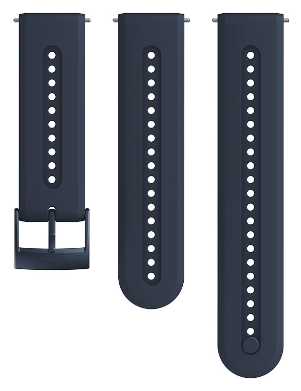 Suunto Athletic 7 Granite Blue silikonarmband 24 mm storlek S/M SS050689000