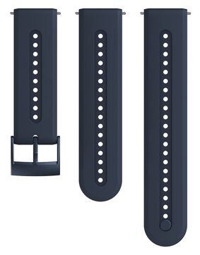 Suunto Athletic 7 Granite Blue silikonarmband 24 mm storlek S/M SS050689000