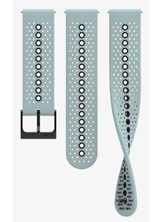 Suunto 5 Peak / 9 Peak Athletic 1 Ice Blue Black silikonarmband 22 mm SS050695000