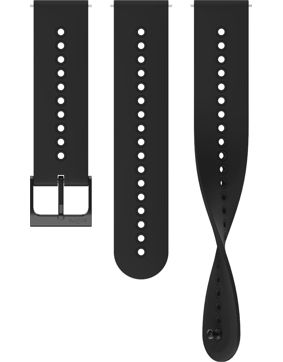 Suunto 22 mm urban 4 -silikonarmband all black s+m SS050846000