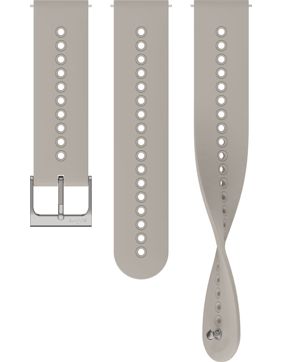 Suunto 22 mm urban 4 -silikonarmband sand gray s+m SS050848000