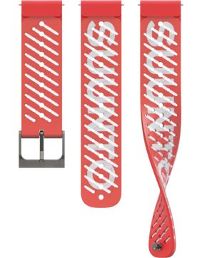 Suunto silikonarmband Athletic 5 Lava Red 22 mm