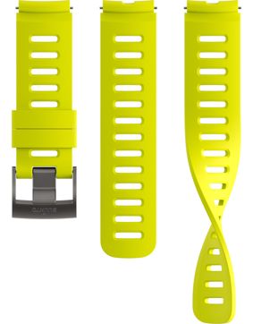 Suunto Ocean silikonarmband 22 mm Lemon Yellow S+M