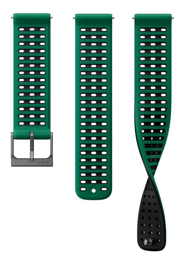 Suunto Athletic 9 silikonarmband 22 mm Pine Green