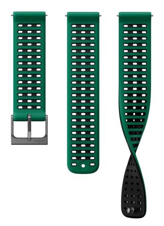 Suunto Athletic 9 silikonarmband 22 mm Pine Green