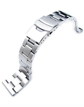 MiLTAT Super-O Boyer 19mm Straight End stålarmband SS192003B023