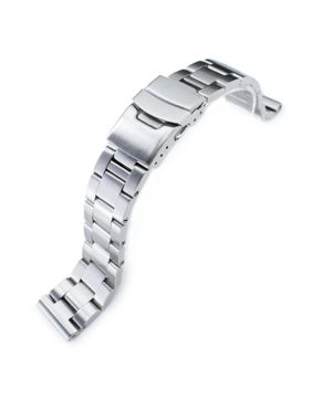 MiLTAT 20mm Super-O Boyer Straight End stålarmband SS201803B032S