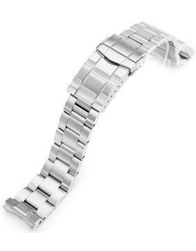 MiLTAT Super-O Boyer stålarmband för Seiko 63MAS SS201805B121
