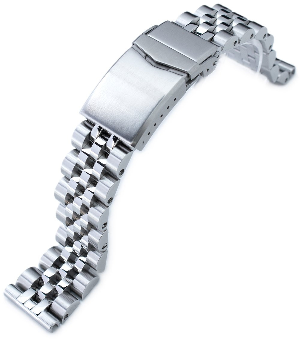 MiLTAT Angus-J Louis Straight End stålarmband 20mm SS201820B058S