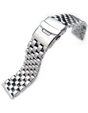 MiLTAT Engineer Type I Polished stålarmband 20mm SS202003P009