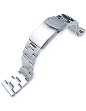 MiLTAT Super-O Boyer 22mm Straight End stålarmband SS221820B019S
