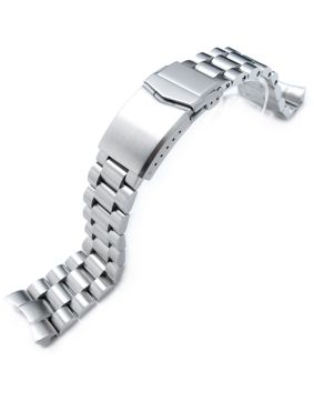 MiLTAT Endmill Brushed stålarmband till Seiko SKX SS221820B033