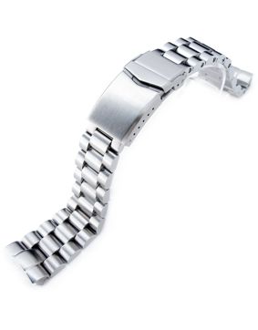 MiLTAT Endmill Brushed stålarmband till Seiko Turtle SS221820B045