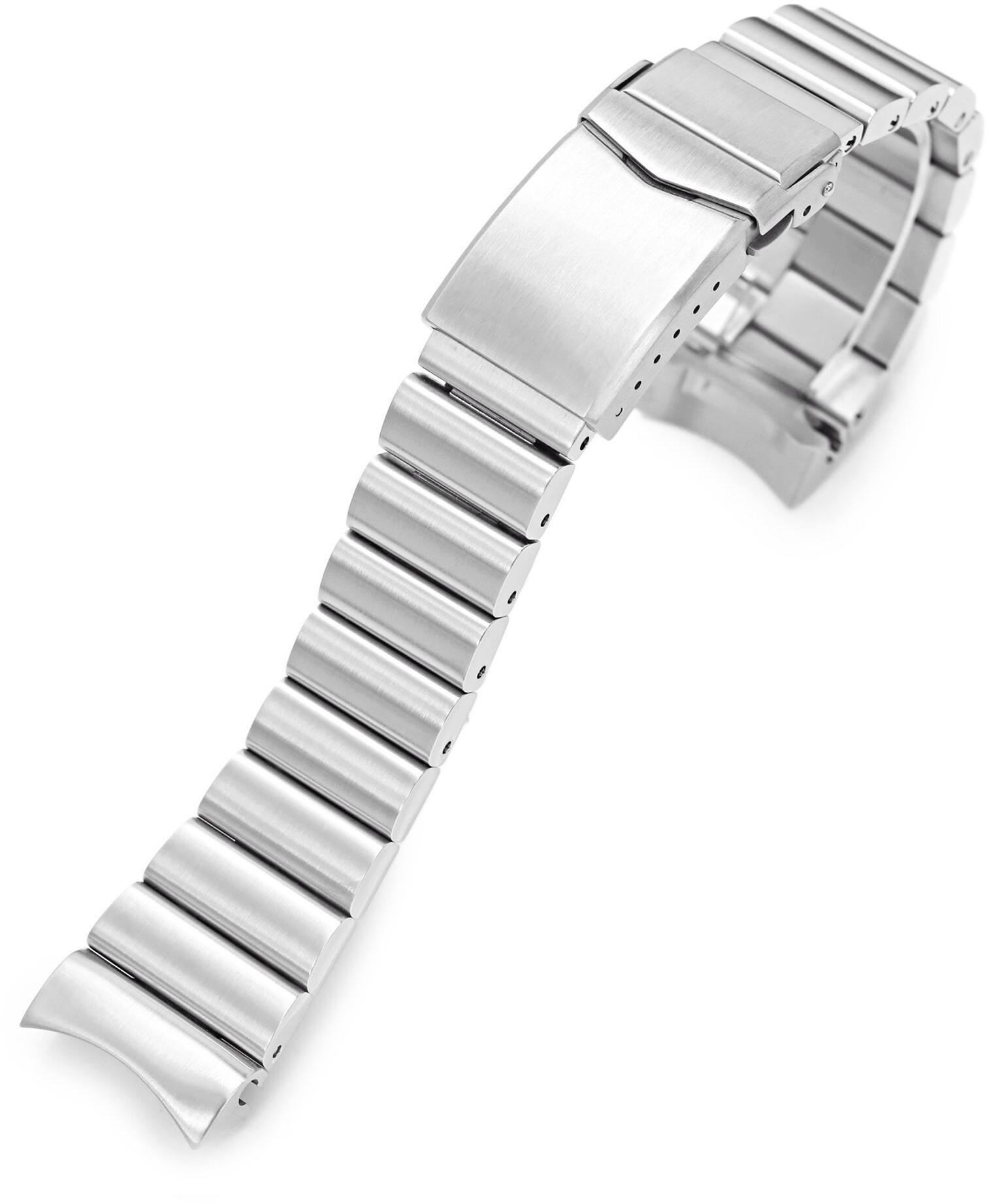 MiLTAT Bandoleer stålarmband för Seiko 5 SS221820B102-S5