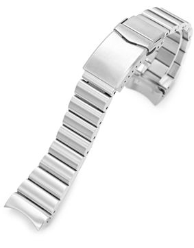 MiLTAT Bandoleer stålarmband för Seiko SKX SS221820B102