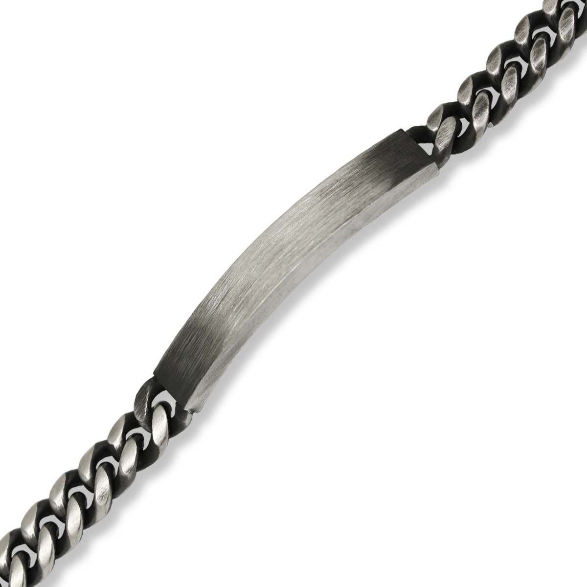 Ace Of Spades armband med gravyrplatta 8 mm SSB-8411-8POB