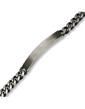 Ace Of Spades armband med gravyrplatta 8 mm SSB-8411-8POB