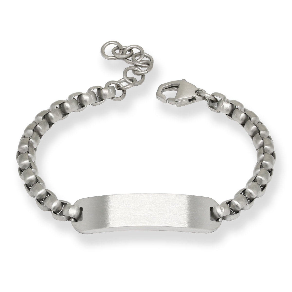 Ace Of Spades armband med gravyrplatta Steel SSB-8644/19+3cm