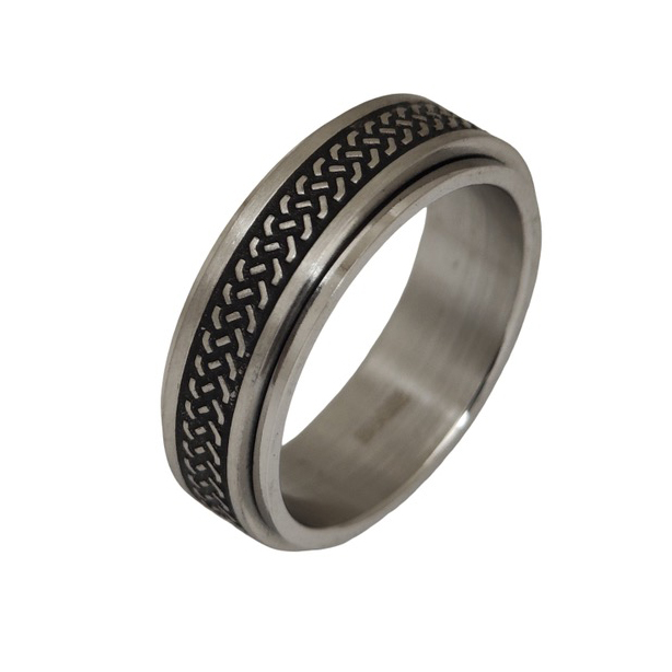 Bosie stressring i stål, flack profil ST2254S-7