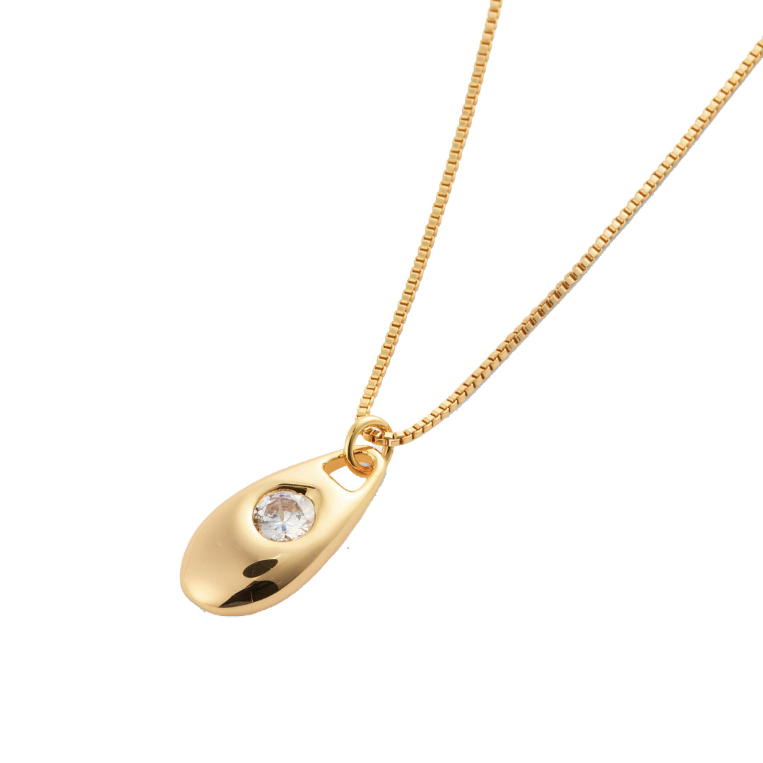 Sparv Still Here halsband förgyllt 3320101