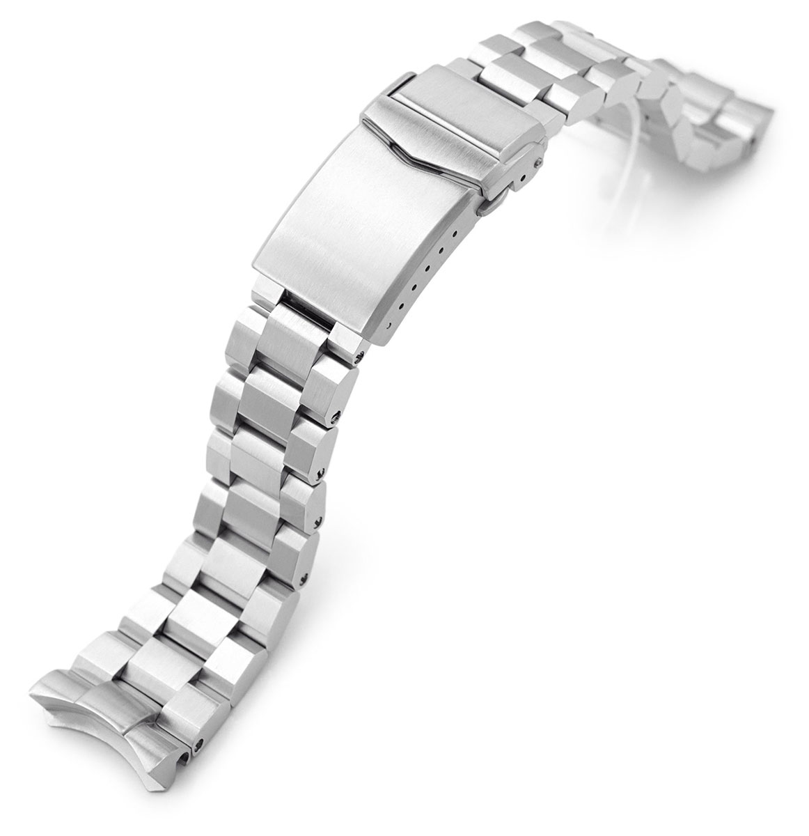 MiLTAT Hexad stålarmband för Seiko 5 GMT SSK SS221820B040-GMT