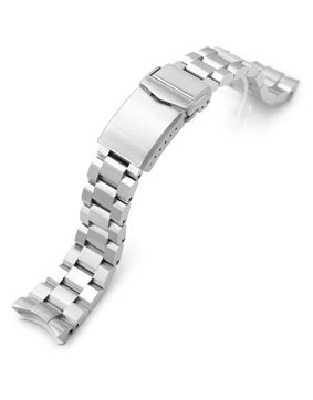 MiLTAT Hexad stålarmband för Seiko 5 GMT SSK SS221820B040-GMT