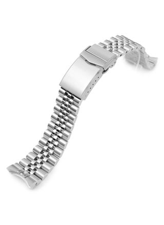 MiLTAT Super-J Louis stålarmband för Orient Kamasu SS221820B113