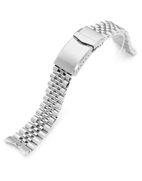 MiLTAT Super-JUB II 20 mm stålarmband för Seiko Alpinist SS201620B130