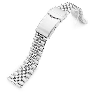 MiLTAT Super-JUB II Straight End 20 mm stålarmband SS201620B130S main product photo
