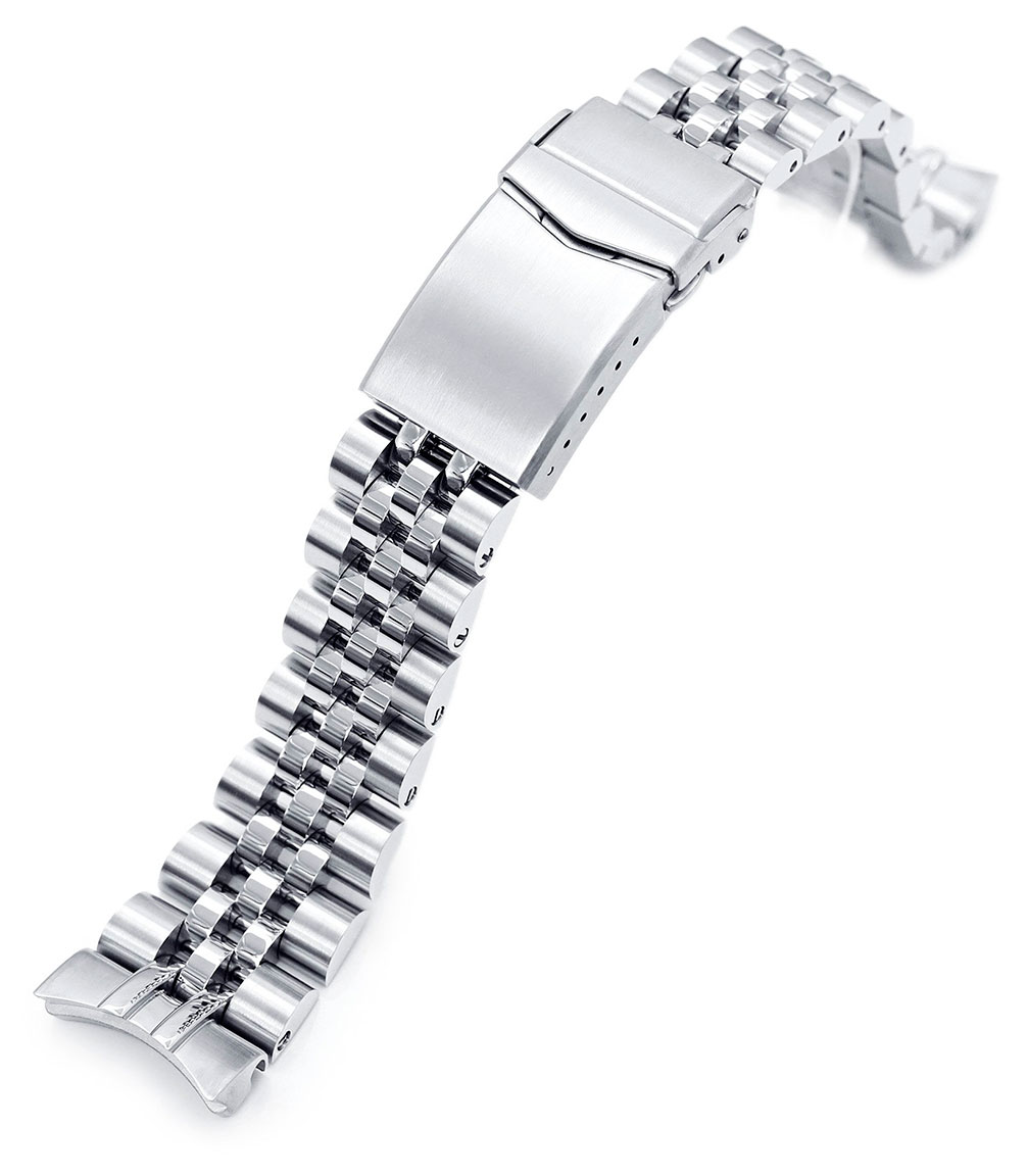 MiLTAT ﻿Angus-J Louis Brushed 22mm ﻿stålarmband för Orient Triton SS221820B081