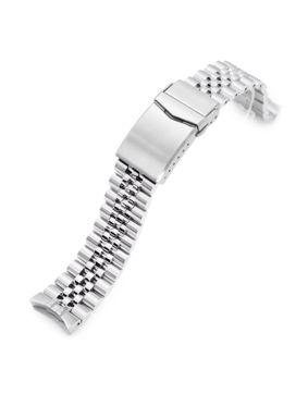 MiLTAT Super-J Louis klockarmband i stål för Seiko 5 Sports 38 mm SRPK serie SS201820B159