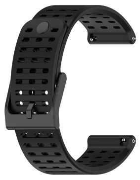 Tiera Suunto Vertical silikonarmband svart