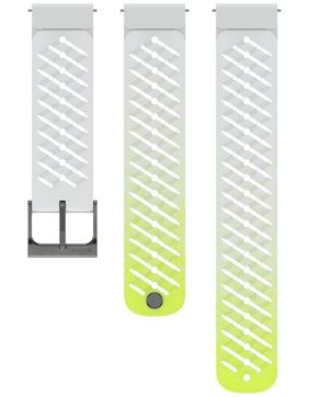 Suunto Athletic 5 silikonarmband 22 mm Canary White S+M