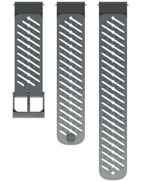 Suunto Athletic 5 silikonarmband 22 mm Graphite S+M