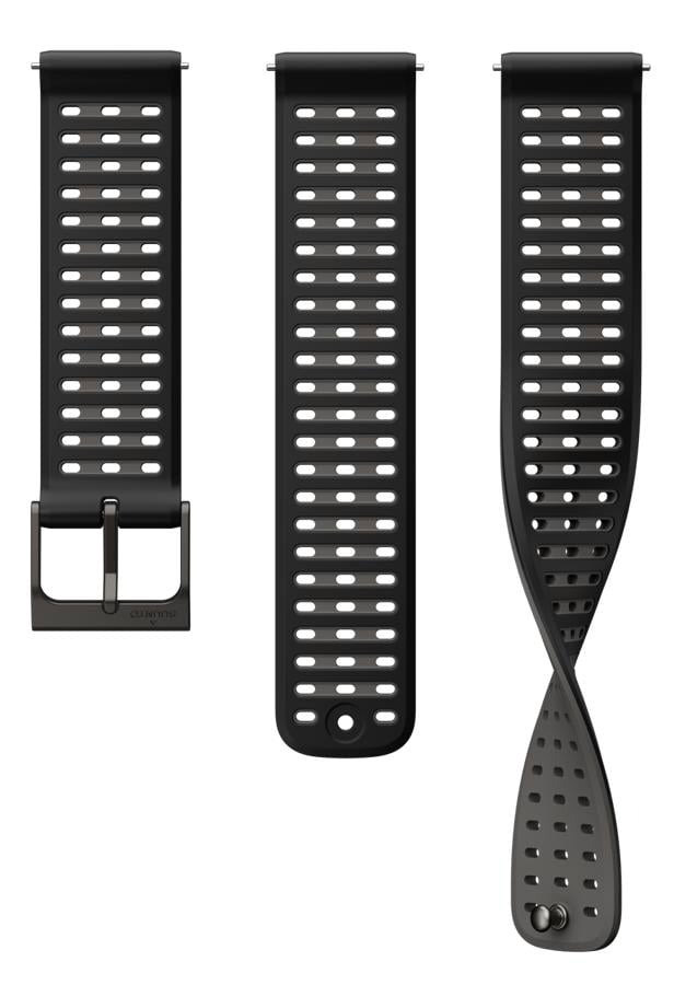 Suunto Vertical 2 silikonarmband 22 mm Black