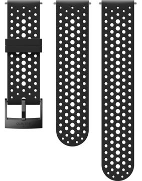 Suunto Spartan Sport, Suunto 7, Suunto 9 Athletic 1 Black silikonarmband 24 mm SS050225000