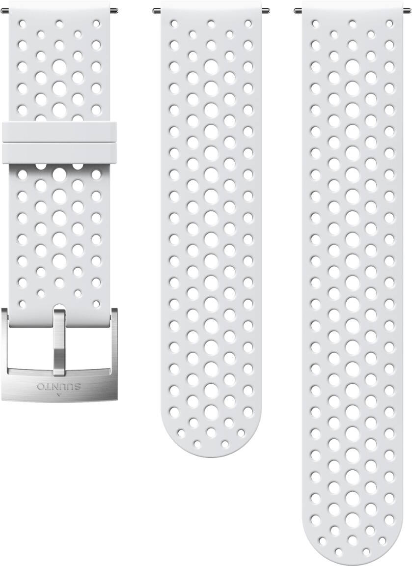 Suunto Spartan Sport, Suunto 7, Suunto 9 Athletic 1 White silikonarmband 24 mm SS050224000