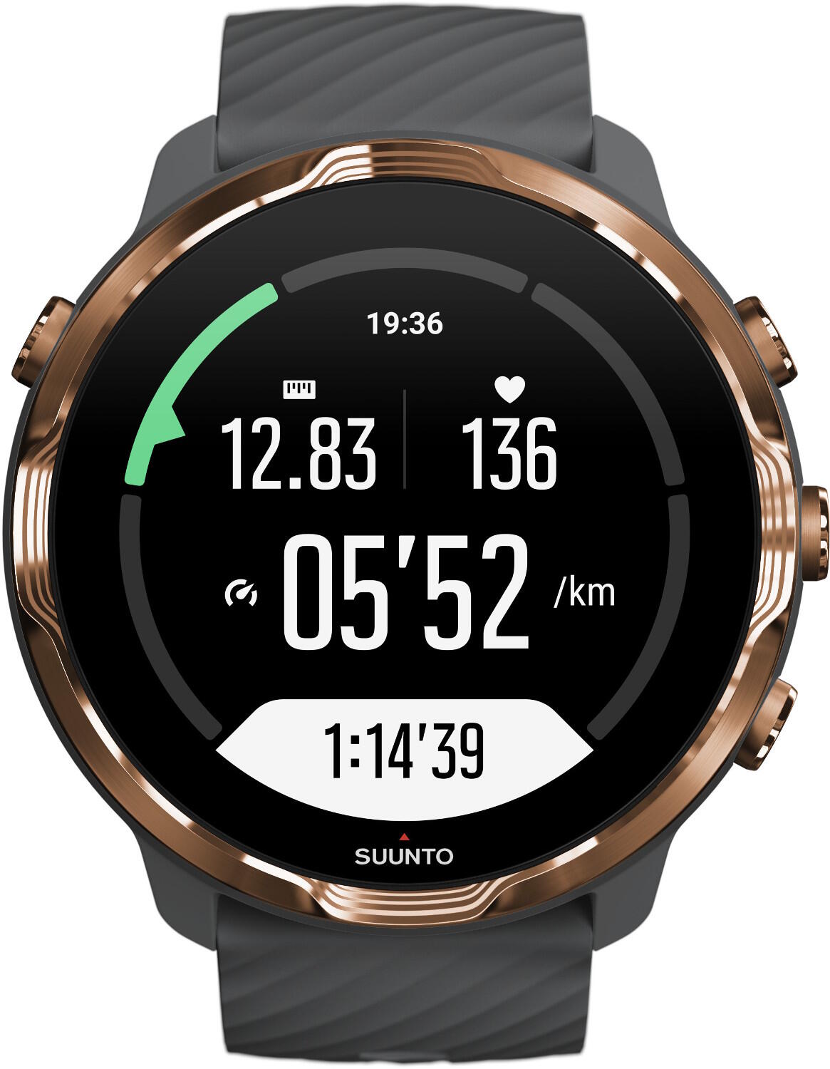 Suunto 7 Graphite Copper sportklocka - klockmagasinet.com