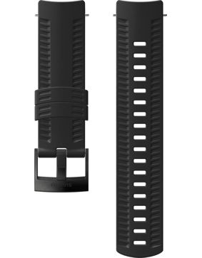 Suunto 9 Baro svart silikonarmband SS050105000