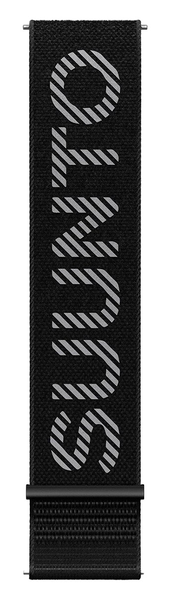 Suunto Athletic 7 textilarmband 22 mm Black