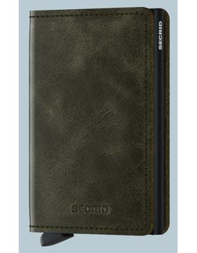 Secrid Slimwallet Vintage Olive-Black