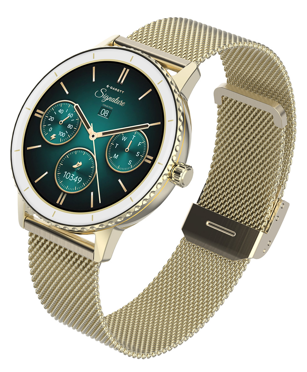 Garett Signature Grace Gold Mesh smartklocka