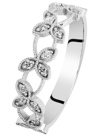 Kohinoor Swan 033-430V-15 diamantring
