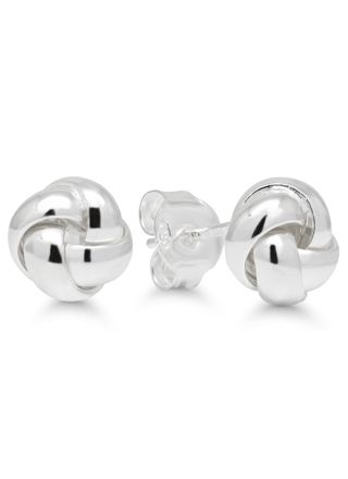 Silverörhängen knut SX-E0038